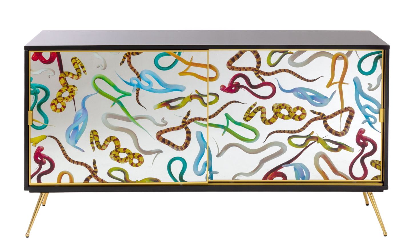 Toiletpaper Sliding Doors Schiebtüren Sideboard Seletti